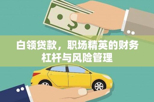 南陵白领贷款，职场精英的财务杠杆与风险管理