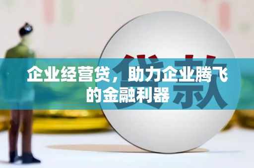 南票企业经营贷，助力企业腾飞的金融利器