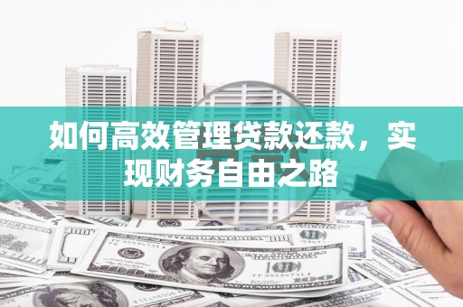 阳曲如何高效管理贷款还款，实现财务自由之路