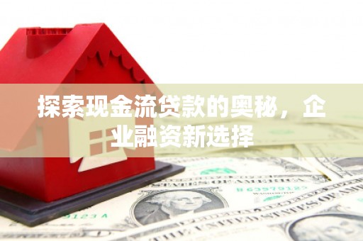 乳源探索现金流贷款的奥秘，企业融资新选择