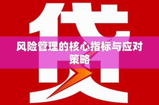 遂川风险管理的核心指标与应对策略