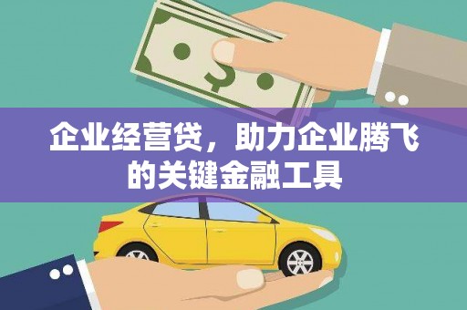新埤企业经营贷，助力企业腾飞的关键金融工具