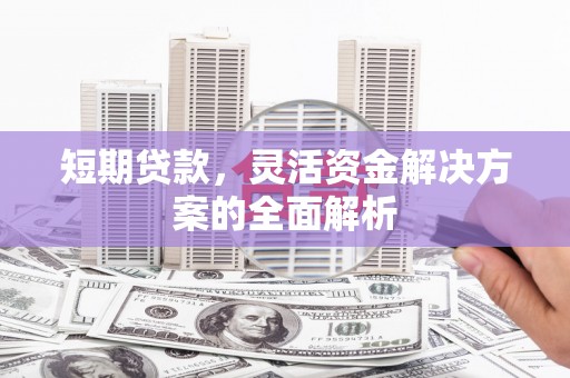 八德短期贷款，灵活资金解决方案的全面解析