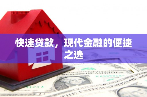 林甸快速贷款，现代金融的便捷之选