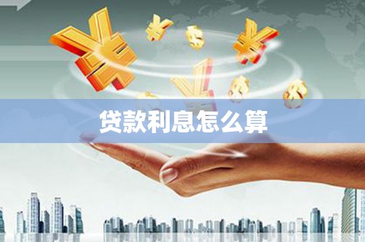 成安贷款利息怎么算