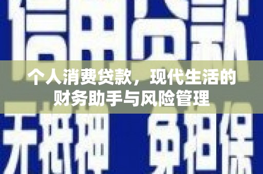 润州个人消费贷款，现代生活的财务助手与风险管理