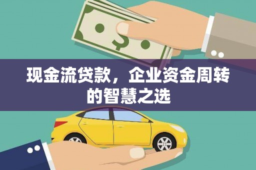马龙现金流贷款，企业资金周转的智慧之选