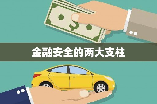 贵德金融安全的两大支柱