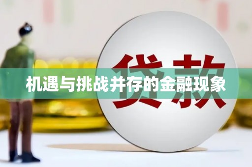 中山机遇与挑战并存的金融现象